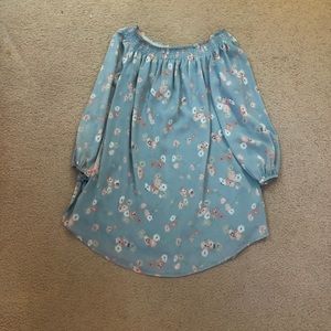 Off the shoulder dress